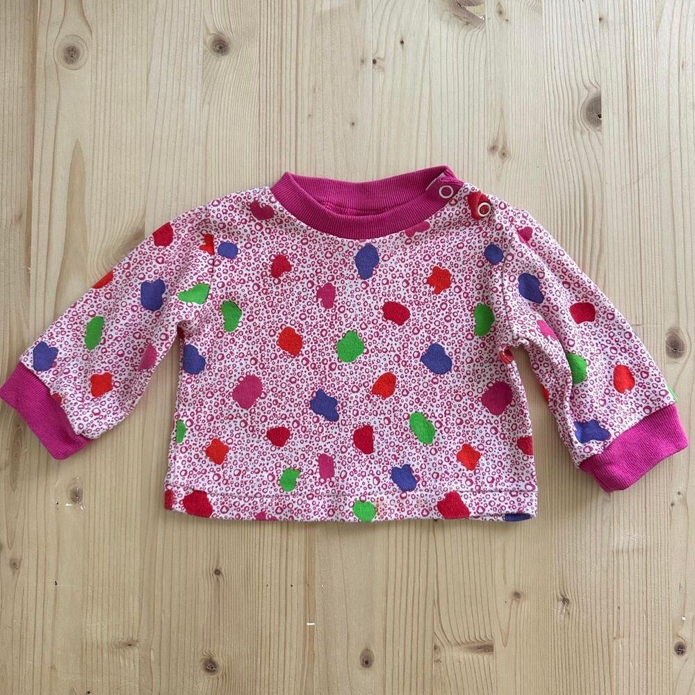 80s 90s Vintage Cotton Candy neon paint splatter sweatshirt